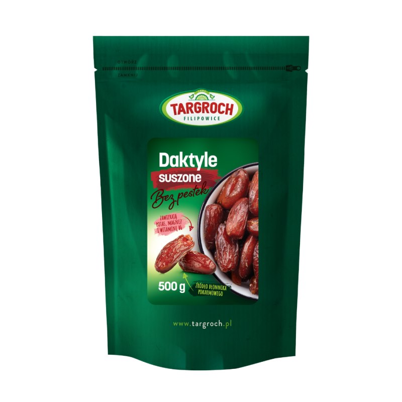 Daktyle bezpestkowe 500 g TAR-GROCH