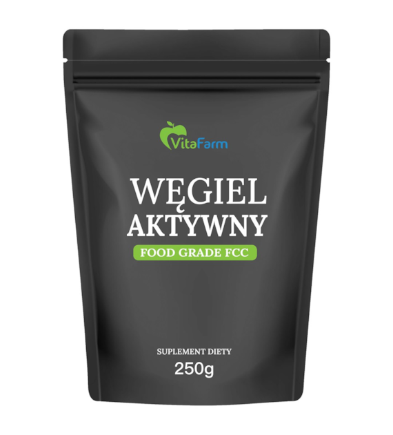 Węgiel aktywny drzewny FCC spożywczy 250g