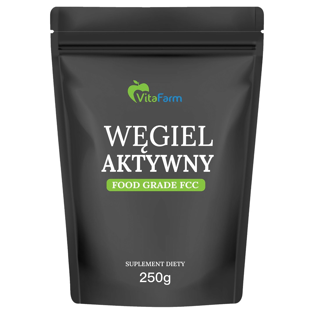 Węgiel aktywny drzewny FCC spożywczy 250g