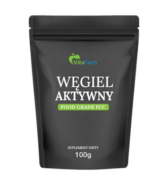 Węgiel aktywny drzewny FCC spożywczy 100g