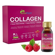 ZESTAW COLLAGEN SHOT smak malinowy 30szt.x30ml Vitafarm