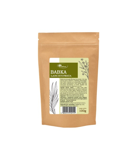 Babka lancetowata liść 100g