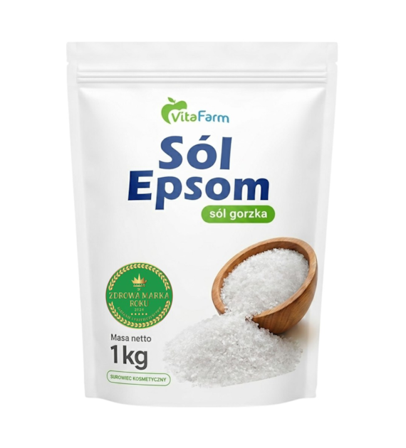 Sól epsom (siarczan magnezu) 1kg