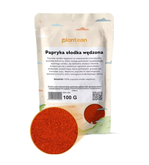 Papryka słodka wędzona 100g PLANTEON