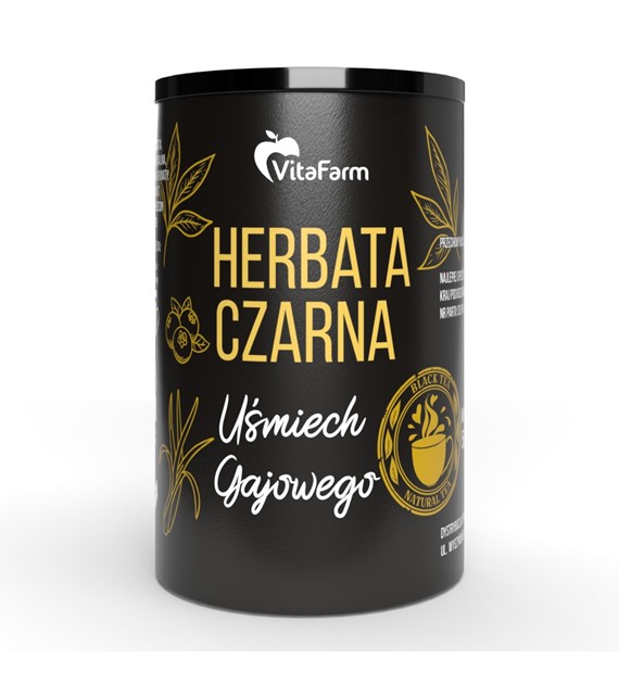 Herbata czarna Uśmiech Gajowego 50 g (tuba)