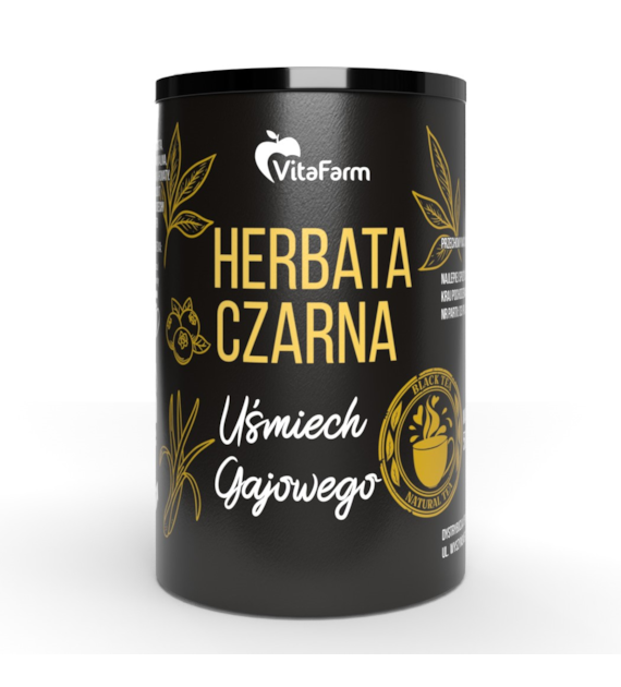Herbata czarna Uśmiech Gajowego 50 g (tuba)