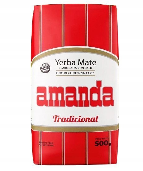 Amanda Elaborada czerwona 500g Yerba mate