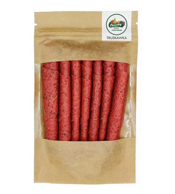 Truskawkowe Rollsy Ecosnack 50g