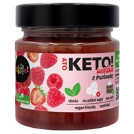 Malina z truskawką KETO , konfitura Bioone 200g