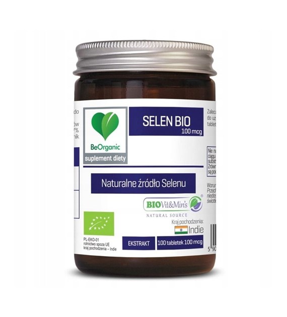 Selen BIO 100 mg , 100 tabl.  BeOrganic