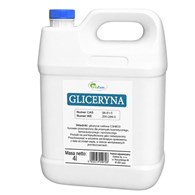 Gliceryna roślinna 99,5% 4l