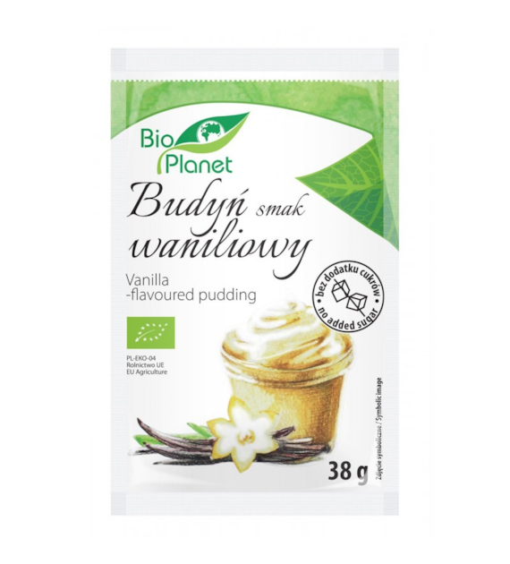 BUDYŃ O SMAKU WANILIOWYM Z WANILIĄ BOURBON BIO 38 g