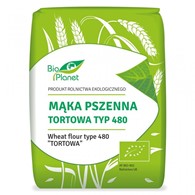 MĄKA PSZENNA TORTOWA TYP 480 BIO 1 kg