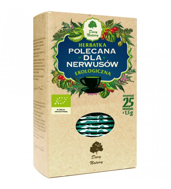 HERBATKA DLA NERWUSÓW BIO (25 x 1,5 g) 37,5 g