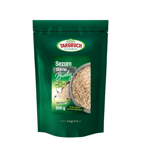 Sezam biały ziarno 500g TAR-GROCH