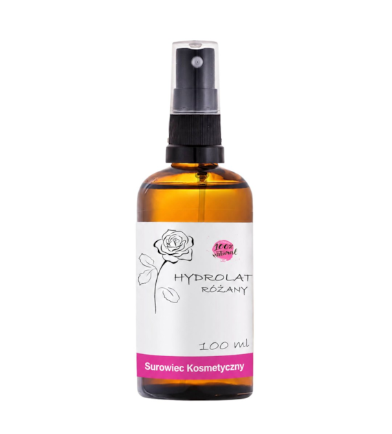 Różany hydrolat organiczny (Rosa Damascena) 100ml