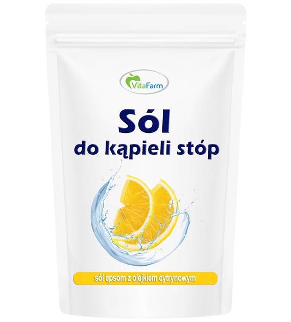 Sól do stóp z olejkiem cytrynowym 250g