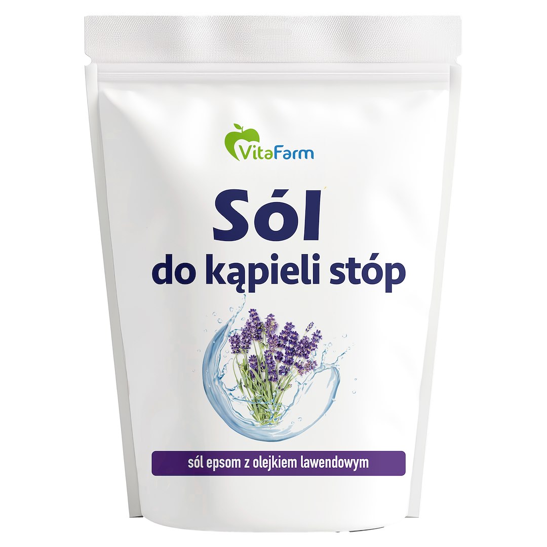 Sól do stóp z olejkiem lawendowym 250g