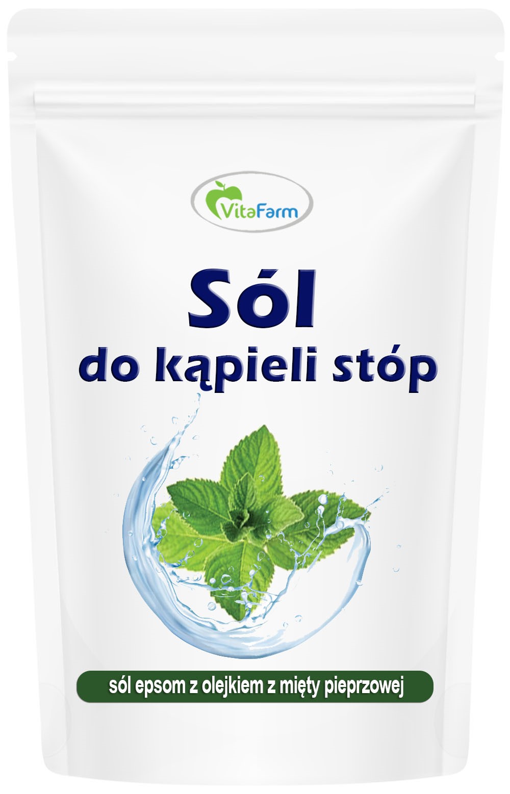 Sól do stóp z olejkiem z mięty pieprzowej 250g