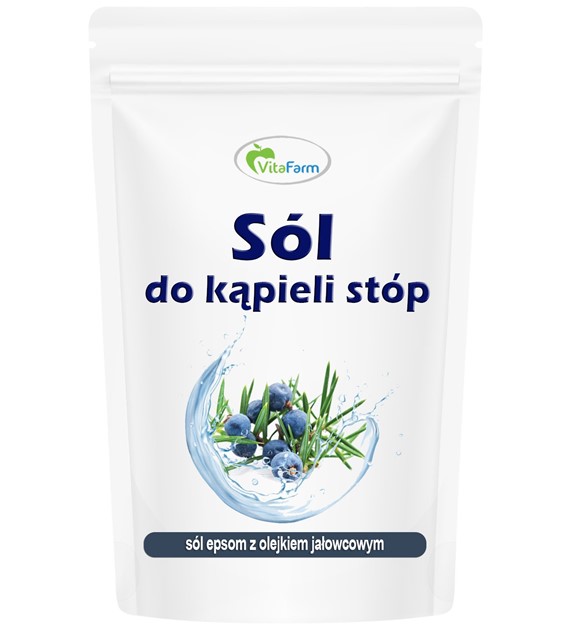 Sól do stóp z olejkiem jałowcowym 250g