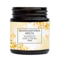 Naturalna świeca sojowa 120ml (mandarynka, mięta)