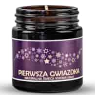 Naturalna świeca sojowa 120ml PIERWSZA GWIAZDKA