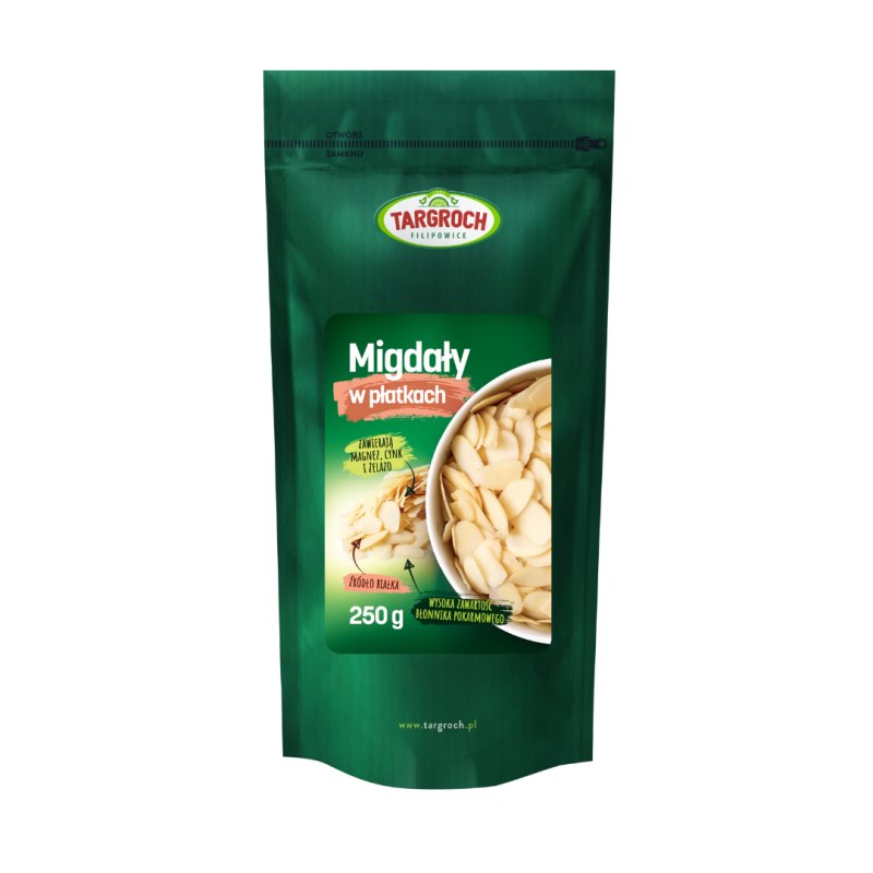 Płatki migdałowe 250g TAR-GROCH
