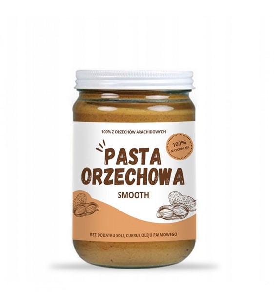 Pasta orzechowa smooth 500g