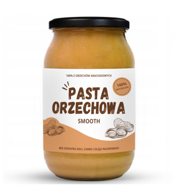 Pasta orzechowa smooth 900g