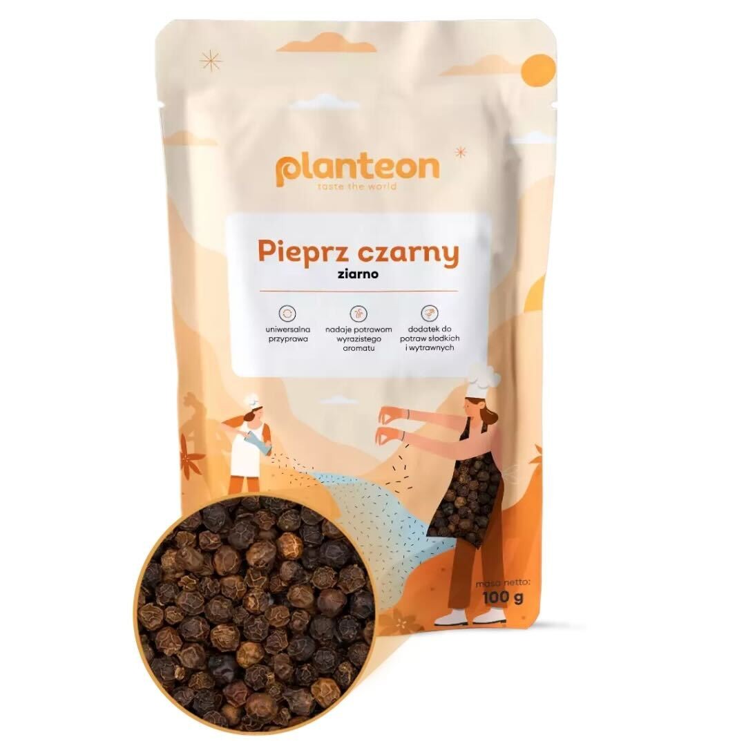 Pieprz czarny ziarno 100g