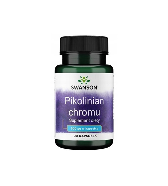 Chrom pikolinian 200mcg 100kaps