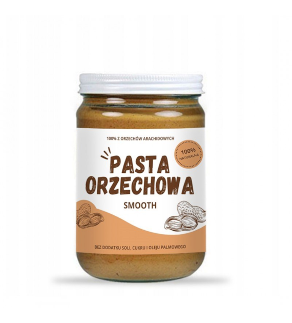 Pasta orzechowa smooth 500g
