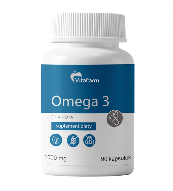 Omega 3 kapsułki 1000 mg (18/12) 90 szt.