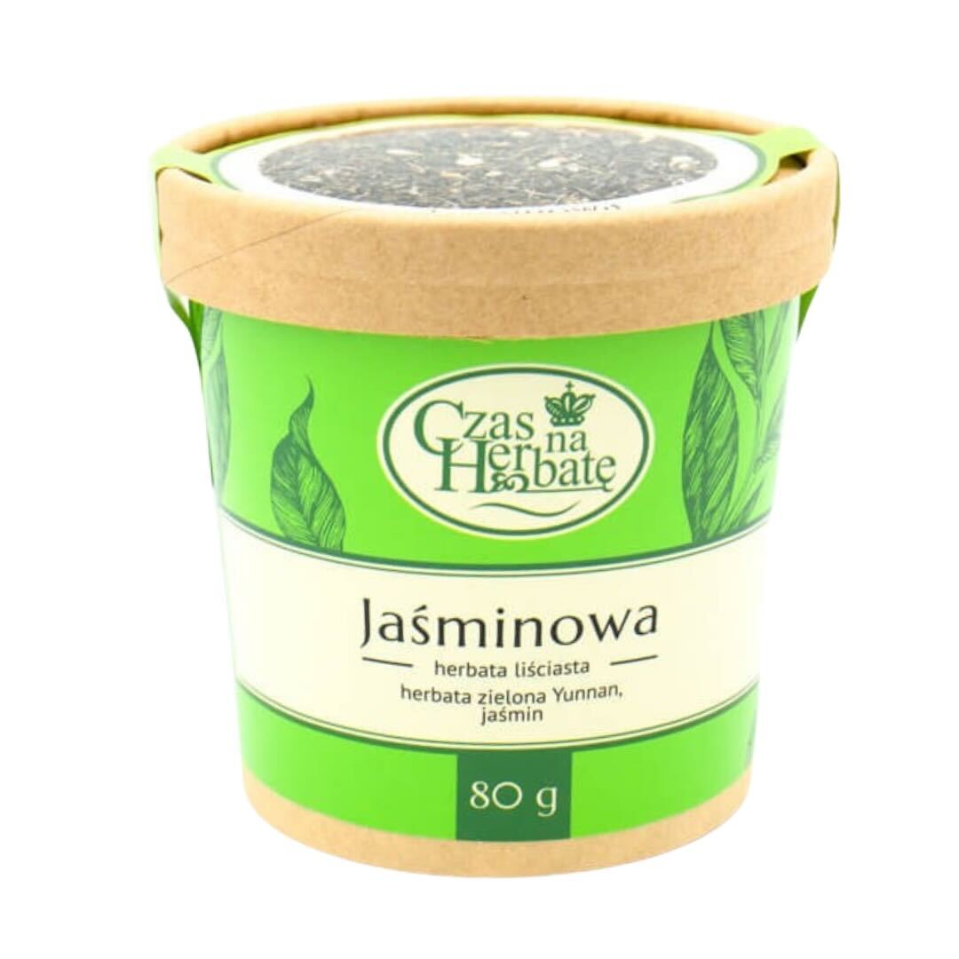 Herbata Zielona Jaśminowa 80g Czas na Herbatę