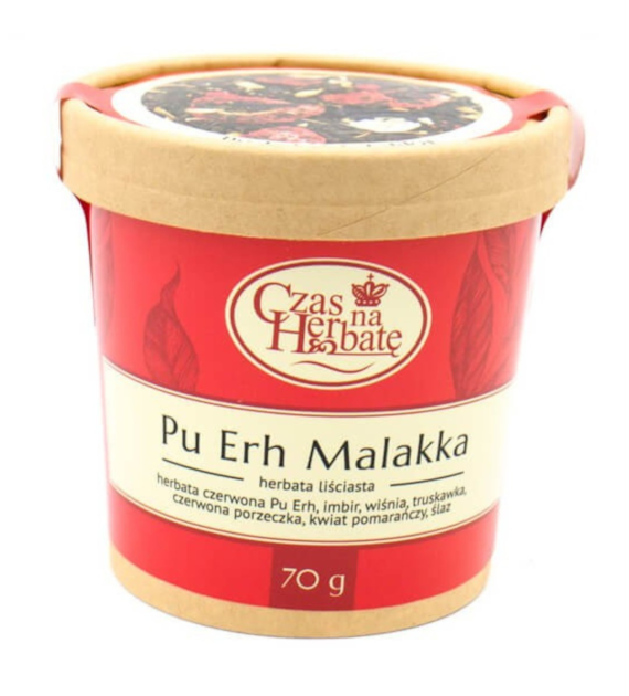 Herbaciany kubek Pu Erh Malakka 70g Czas na Herbatę