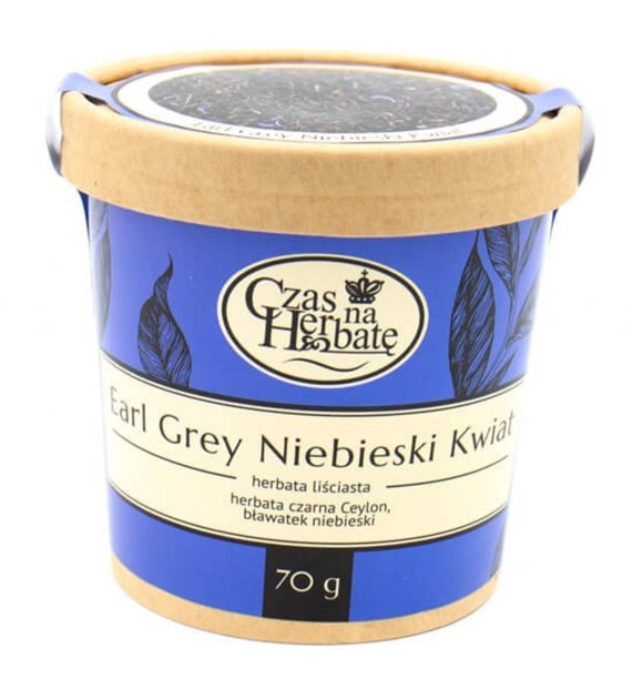 Herbaciany kubek Earl Grey Niebieski Kwiat 70g Czas na Herbatę