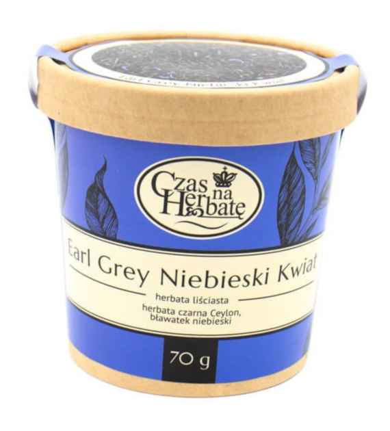 Herbaciany kubek Earl Grey Niebieski Kwiat 70g Czas na Herbatę