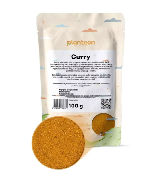 Curry 100g PLANTEON