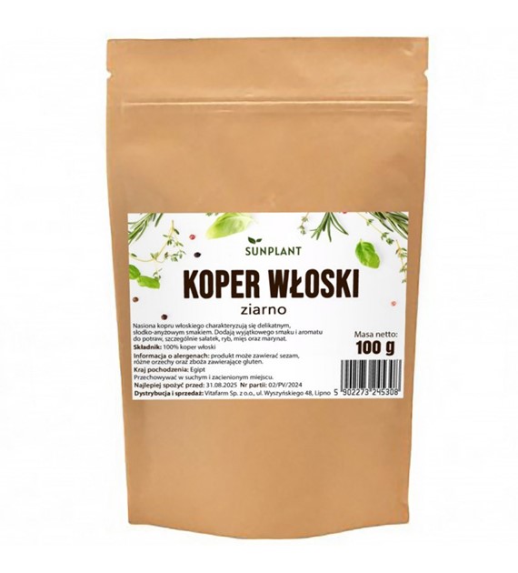 Koper włoski nasiona 100g