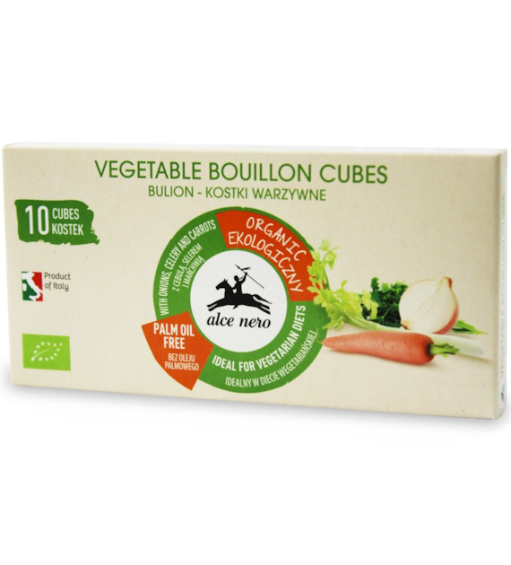 BULION - KOSTKI WARZYWNE BIO (10 x 10 g) 100 g