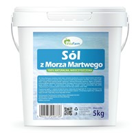 Sól z Morza Martwego 5kg naturalna nieoczyszczona