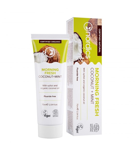 PASTA DO ZĘBÓW MORNING FRESH BEZ FLUORU ECO 75 ml