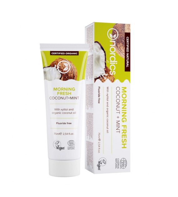 PASTA DO ZĘBÓW MORNING FRESH BEZ FLUORU ECO 75 ml