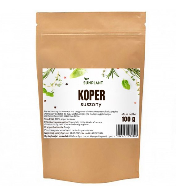 Koper suszony 100g