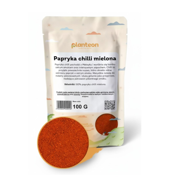 Papryka chilli mielona 100g PLANTEON