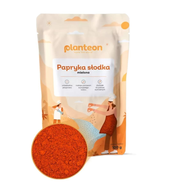 Papryka mielona słodka 100g PLANTEON