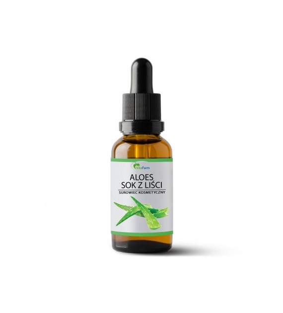 Aloes sok z liści (surowiec kosmetyczny) 100 ml