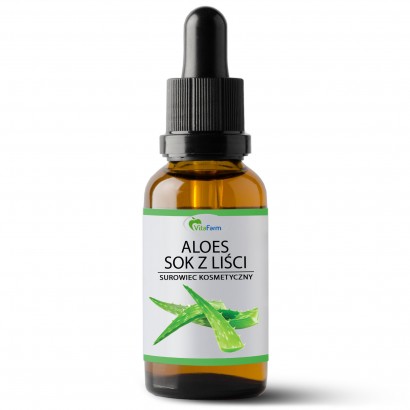 Aloes sok z liści (surowiec kosmetyczny) 100 ml