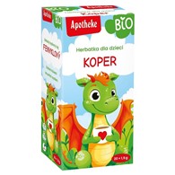 HERBATKA DLA DZIECI - KOPER WŁOSKI BIO (20 x 1,5 g) 30 g - APOTHEKE