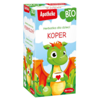 HERBATKA DLA DZIECI - KOPER WŁOSKI BIO (20 x 1,5 g) 30 g - APOTHEKE